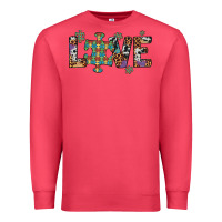 Cardinal love autism awareness leopard cowhide Premium Sweatshirt - Artiststas