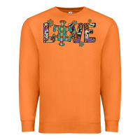 Carrot love autism awareness leopard cowhide Premium Sweatshirt - Artiststas