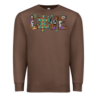 Chestnut love autism awareness leopard cowhide Premium Sweatshirt - Artiststas