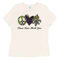 Bone mardi gras love peace Ladies Tee - Bettercallsaul