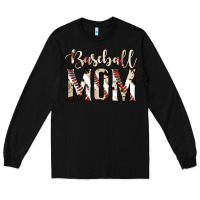 Black baseball mom Long Sleeve Tee - Jasminsmagicworld