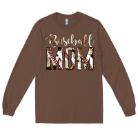 Chestnut baseball mom Long Sleeve Tee - Jasminsmagicworld