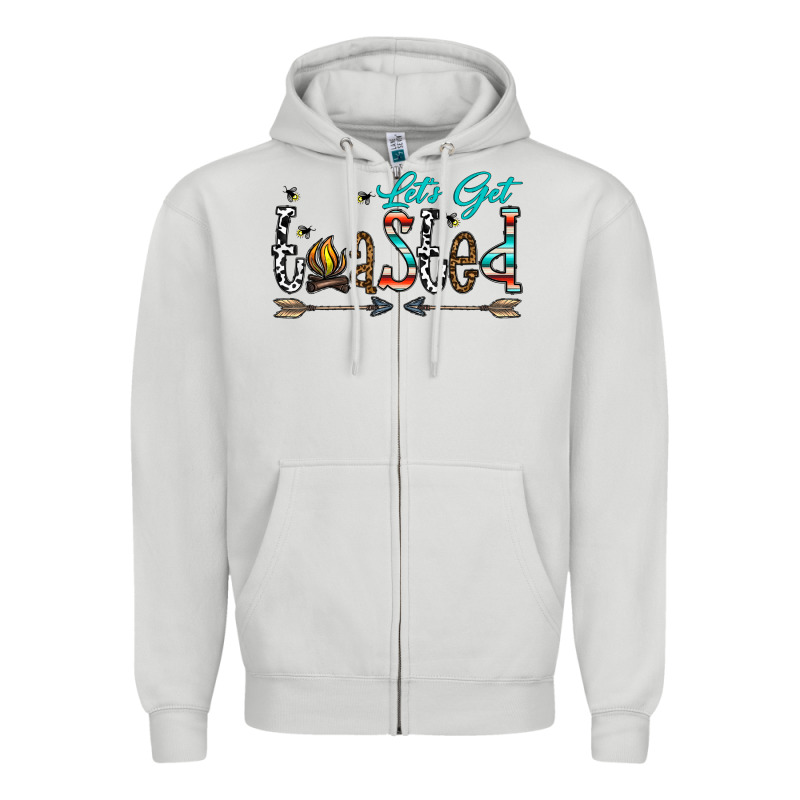 Let's Get Toasted Zipper Hoodie by CowhideDigitalArt | Teevron