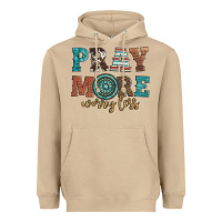Mushroom pray more worry less Heavyweight Hoodie - Artiststas