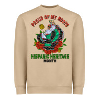 Mushroom traditional lady hispanic heritage month Heavyweight Sweatshirt - BundleAndBundleShop