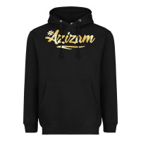 Black Azizam Persian Iran Iranian Gift Tala Gold Heavyweight Hoodie - minhPixels