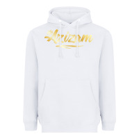 White Azizam Persian Iran Iranian Gift Tala Gold Heavyweight Hoodie - minhPixels