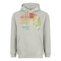 Moon Dust Mens Welder Because Engineers Need Heroes Too Gifts Funny Welding Heavyweight Hoodie - minhPixels