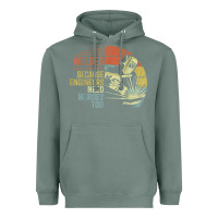 Sage Mens Welder Because Engineers Need Heroes Too Gifts Funny Welding Heavyweight Hoodie - minhPixels