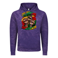 Cloud Purple im celebrating juneteenth  (1) Vintage Hoodie - CowGirlArtShop