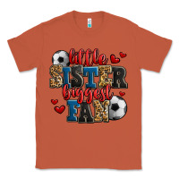 Copper little sister biggest fan soccer Classic Tee - Jasminsmagicworld