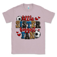 Lilac little sister biggest fan soccer Classic Tee - Jasminsmagicworld