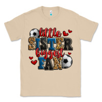 Mushroom little sister biggest fan soccer Classic Tee - Jasminsmagicworld