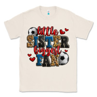 Natural little sister biggest fan soccer Classic Tee - Jasminsmagicworld