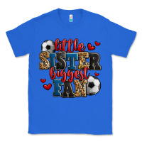 True Royal little sister biggest fan soccer Classic Tee - Jasminsmagicworld
