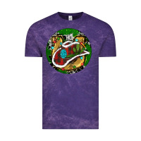 Cloud Purple Cowboy Christmas Vintage Tee - RanaPortraitStore