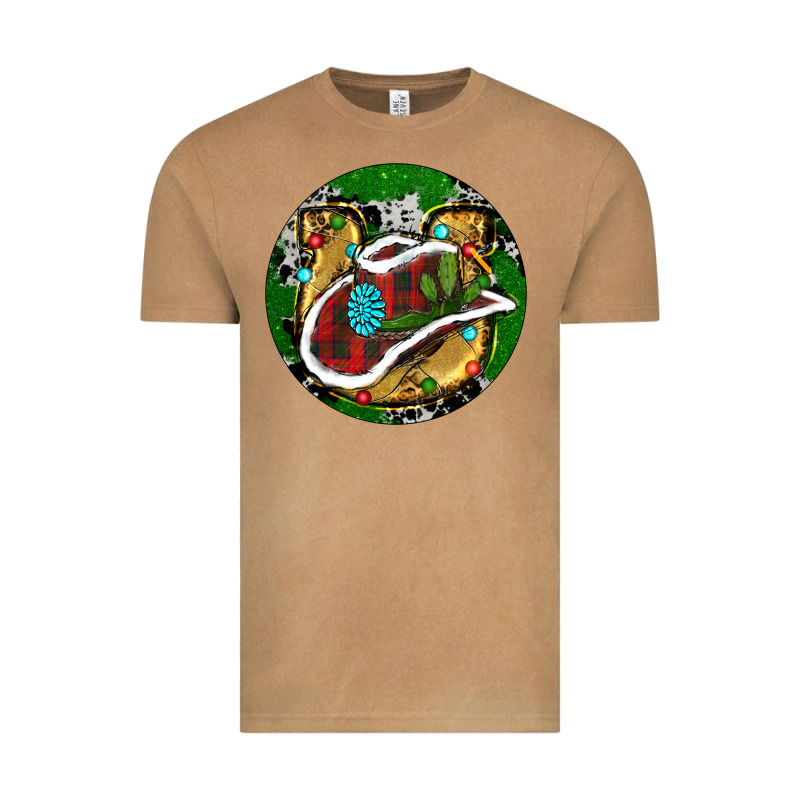 Cowboy Christmas Vintage Tee by RanaPortraitStore | Teevron