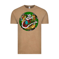 Vintage Coffee Cowboy Christmas Vintage Tee - RanaPortraitStore