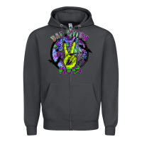 Smoke bad witch vibes Zipper Hoodie - SublimationCraftShop