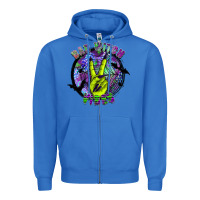 True Royal bad witch vibes Zipper Hoodie - SublimationCraftShop