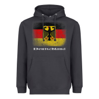 Smoke Germany German Flag Deutschland Souvenir Gift Alemania Heavyweight Hoodie - minhPixels