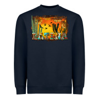 Navy western latina Heavyweight Sweatshirt - BundleAndBundleShop