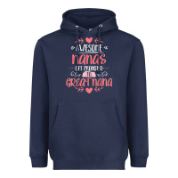 Navy Gift for 1st Time Great Nana  Great Nana Heavyweight Hoodie - minhPixels