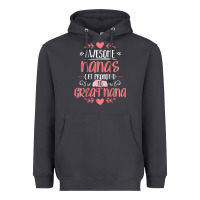 Smoke Gift for 1st Time Great Nana  Great Nana Heavyweight Hoodie - minhPixels