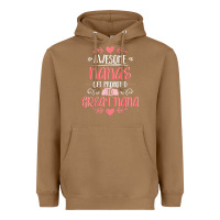 Toasted Coconut Gift for 1st Time Great Nana  Great Nana Heavyweight Hoodie - minhPixels