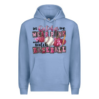 Colony Blue in october we wear pink and watch  baseball Premium Hoodie - FaDigitalArtStudio