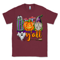 Burgundy Boo Y'all Classic Tee - texasbilliewilder