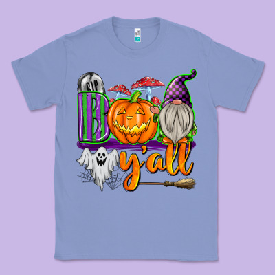 Boo Y'all Classic Tee Designed By Texasbilliewilder
