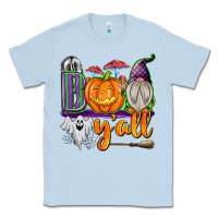 Dusty Blue Boo Y'all Classic Tee - texasbilliewilder