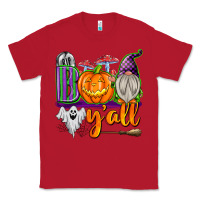 Red Boo Y'all Classic Tee - texasbilliewilder