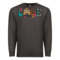 Smoke love school bus Premium Sweatshirt - Artiststas