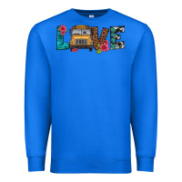 True Royal love school bus Premium Sweatshirt - Artiststas