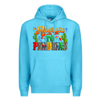 Ocean Blue Allergic to pendejas Premium Hoodie - RanaPortraitStore
