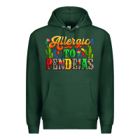 Sports Green Allergic to pendejas Premium Hoodie - RanaPortraitStore
