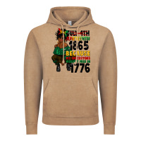 Vintage Coffee juneteenth 1865 because my ancestors Vintage Hoodie - CowGirlArtShop