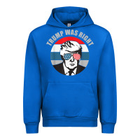 Cobalt trump was right republican conservative political t shirt Urban Hoodie - minhPixels