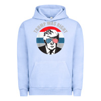 Pigment Grape Ice trump was right republican conservative political t shirt Urban Hoodie - minhPixels