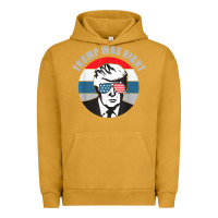 Pigment Peanut Butter trump was right republican conservative political t shirt Urban Hoodie - minhPixels