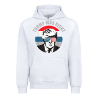 White trump was right republican conservative political t shirt Urban Hoodie - minhPixels