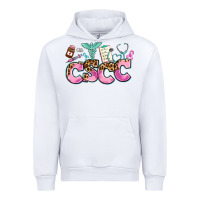 White cscc Urban Hoodie - AdoDesignShop