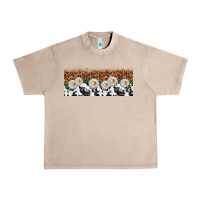 French Oak cowhide leopard daisies Urban Heavy Tee - TumblerDesignByShophia