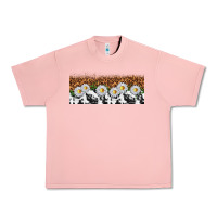 Salmon cowhide leopard daisies Urban Heavy Tee - TumblerDesignByShophia