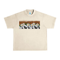Sandshell cowhide leopard daisies Urban Heavy Tee - TumblerDesignByShophia