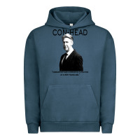Pigment Midnight Navy connor, roy was interested in politics Urban Hoodie - minhPixels