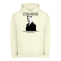 Pigment Pistachio connor, roy was interested in politics Urban Hoodie - minhPixels