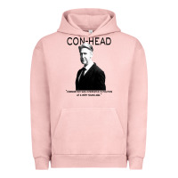 Pigment Salmon connor, roy was interested in politics Urban Hoodie - minhPixels